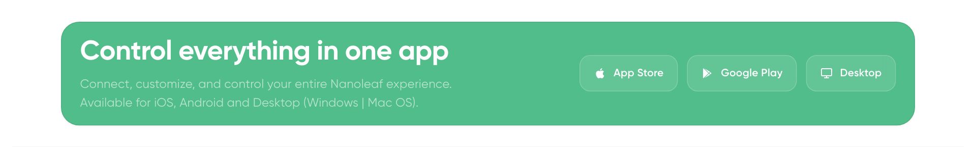 Live capture of the App Download section